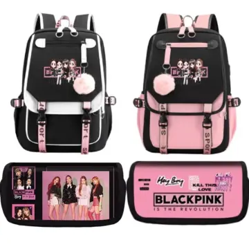 Black Pink Pencil Case Boys Girls Hard Top Shell Pencil Cases Gaming Case  Holder