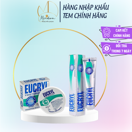 Kem đánh trắng răng eucryl & bột tẩy trắng eucryl - ảnh sản phẩm 1