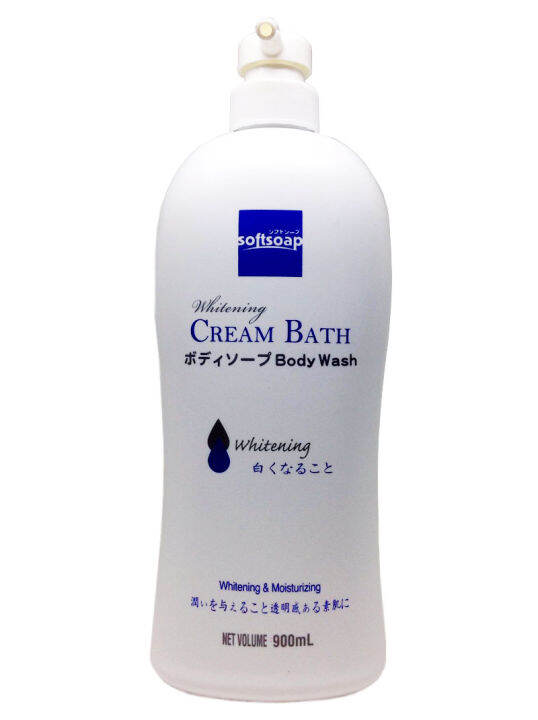 Softsoap whitening Cream Bath Body wash 900 ml {Made in Japan} Lazada PH