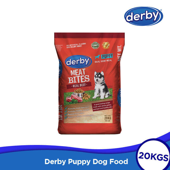 Pet Inspire Derby Meat Bite Real Beef Dog Food For Puppy 20kg Lazada PH
