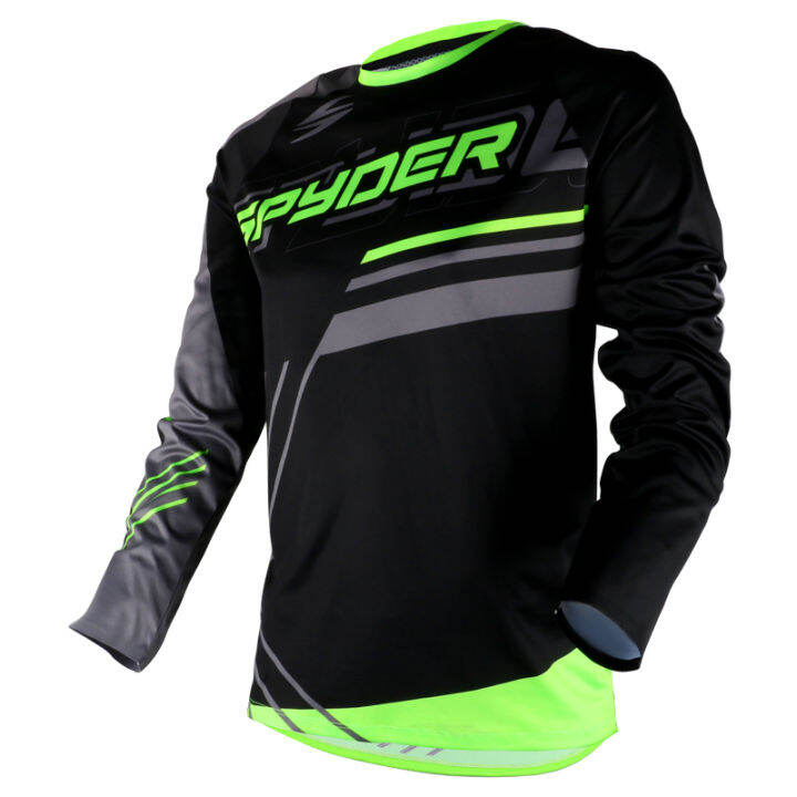 Black Trek SPYDER RIDING JERSEY/MTB CORE S3 Cycling Jersey For Men ...