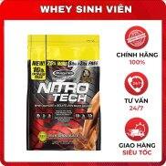 Sữa Tăng Cơ NitroTech Pump Cơ Nhanh 10lbs 4.5kg giúp nhanh tăng cơ nhanh