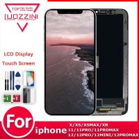 จอแอลซีดีสำหรับ X XR XS Max ดิสเพลย์หน้าจอสัมผัสทัชสกรีนสำหรับ11 Pro 11 Pro Max 12 12 Pro 12 Pro Max 12จอแสดงผลขนาดเล็ก