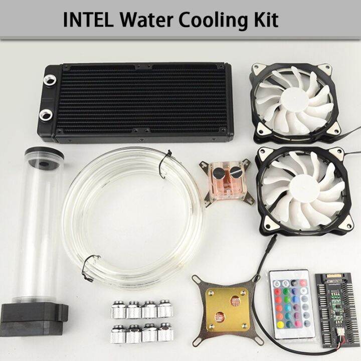 OCOCOO Water Cooling Kit Computer INTEL CPU GPU Liquid Cooler Radiator