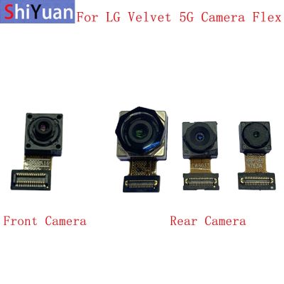 ด้านหลังกล้องด้านหน้า Flex Cable สําหรับ LG Velvet LMG910 5G G900 Main Big Small Camera Module Repair อะไหล่ทดแทน