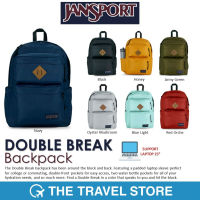 JANSPORT Double Break Backpack กระเป๋าเป้ กระเป๋าคอมพิวเตอร์ แจนสปอร์ต รุ่น ดับเบิ้ลเบรค Lifetime Warranty*