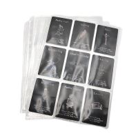 5/10Pcs Card Album 45/90 Pocket Replacement Inner Page Collection Album Photocard Holder Binder Album Transparent Storage Page