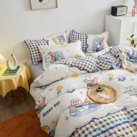 Fruit Printed Bedding Set Fashion Plant Colorful Full King Size Family Set Sheet Duvet Cover Pillowcase Set Room Bed Linen