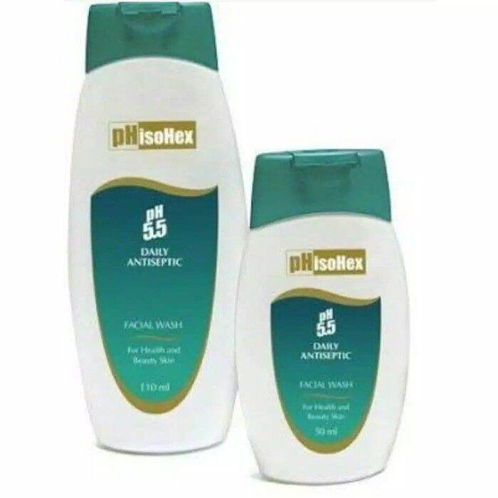 PHISOHEX FACIAL WASH 50 ML DAILY ANTISEPTIC Lazada Indonesia