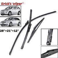 Ericks Wiper Front &amp; Rear Wiper Blades Set For Mercedes Benz R M ML Class W251 W164 Windshield Windscreen 28"+21"+12"