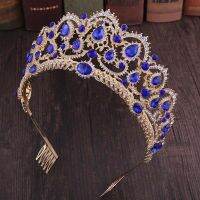 สีแดงคริสตัล Tiaras วินเทจ Rhinestone Temperamental สีม่วงกุหลาบ Rhinestone มงกุฎสำหรับการแสดงบนเวทีออกเดทช้อปปิ้ง