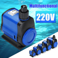 Ultra Silent Submersible Aquarium Water Pump for Fish Tank Fountain Garden Pond Rockery Adjustable Water Filter Pump 500-3500Lh