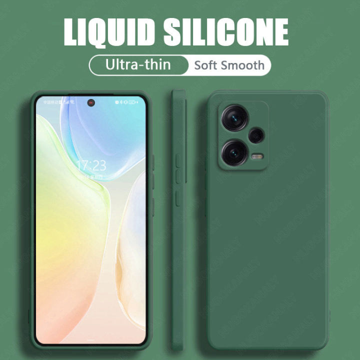 Chất Lượng Ban Đầu Vỏ Silicon Lỏng Cho Xiaomi Mi Poco F5 Pro 5g F4 F3 F2 X5 X4 Gt X3 Nfc M5s M4 8784