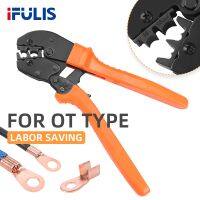 Open OT Type Terminal 20A 50A Crimping Tools Labor Saving Pliers For Cable Connector High Precision Clamp