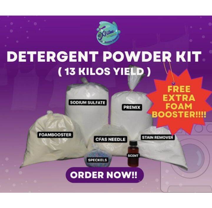 Powder Detergent DIY KIT 13 kilo magagawa Lazada PH