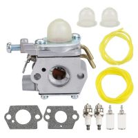 C1UH142 Carburetor with Fuel Line Tune Up Kit for UT-085801 UT-21947 26CC Edger String Trimmer Blower