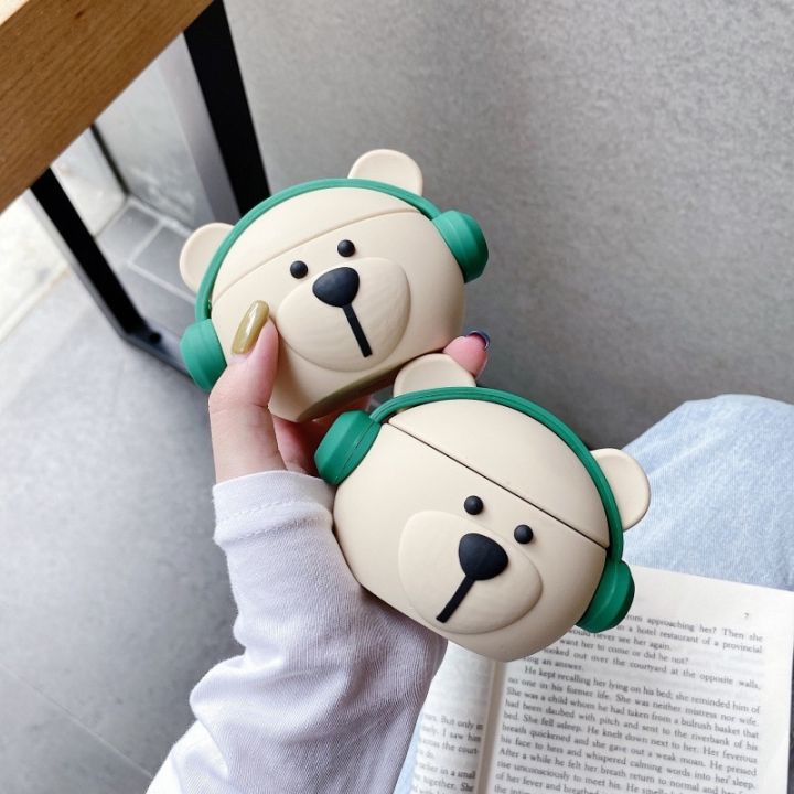 เคสหูฟัง-ลายหมีน่ารัก-สําหรับ-airpods-3gen-3-2021-airpods2gen