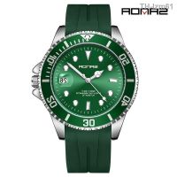 ⌚ นาฬิกา Sanda three of new fully automatic mechanical watches calendar 7019 green ghost fashion leisure creative activity