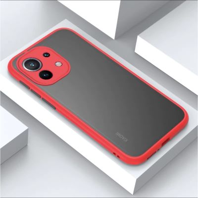 ส่งจากไทย Case Xiaomi Mi 11Lite เคสกันกระแทก ปุ่มสีผิวด้าน เคสโทรศัพท์ เสียวหมี่ เคสกันรอยกล้อง ขอบนิ่มหลังแข็ง เคส
