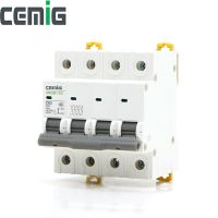 4P Miniature Circuit Breaker MCB Cemig SMGB1-63 AC400V~10A 16A 20A 25A 32A 40A 50A 63A Electrical Circuitry Parts