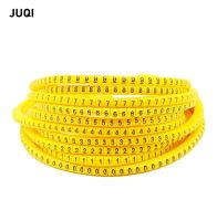 500pcs EC-0 EC-1 EC-2 EC-3 EC-4 yellow digital number pipeline number tube wire network wire casing line marking code label 0-9