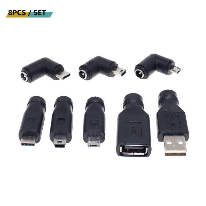 1set Commonly used USB set 5.5*2.1mm Female jack to Mini / Micro / Type ...