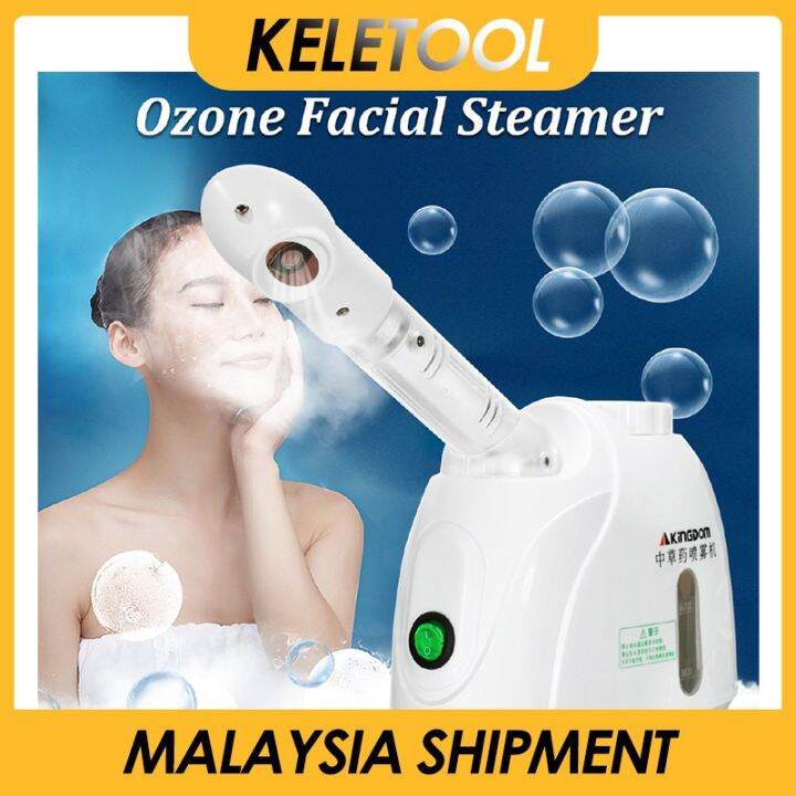KELETOOL Ozone Facial Sauna Steamer Unblock Pores Spa Face Salon Skin