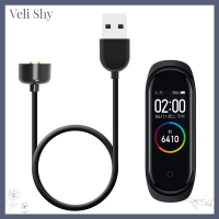 [Veli Shy] แท่นชาร์จแม่เหล็กสายเคเบิลสำหรับ Xiaomi-MiBand 5/6สมาร์ทวอท์ชเครื่องชาร์จ USB สายไฟ