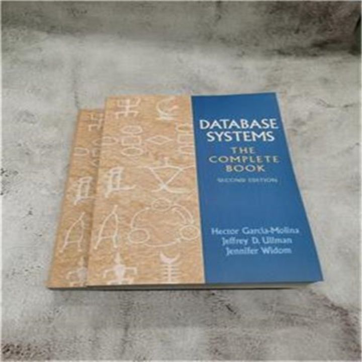 ระบบฐานข้อมูล-หนังสือภาษาอังกฤษที่สมบูรณ์ทางกายภาพจดหมายแพคเกจจุดหนังสือ