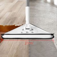 ▪┇♀ Triangle Mop for Washing Glass Ceiling Dust Cleaning Squeegee Kitchen Wall Flat Floors Windows Telescopic Wiper Brush Household