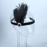 【CC】 Womens Feather Headband Fashion New Hairwear Ladies Props Accessories