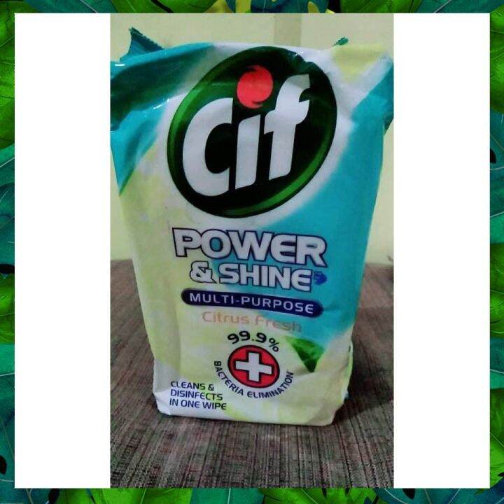 DOMESTOS/CIF ANTIBACTERIAL SURFACE WET WIPES 60's Lazada PH