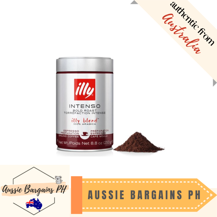 Illy Espresso Bold Roast Ground Coffee 250gr ON SALE!! PLS NOTE EXPIRY