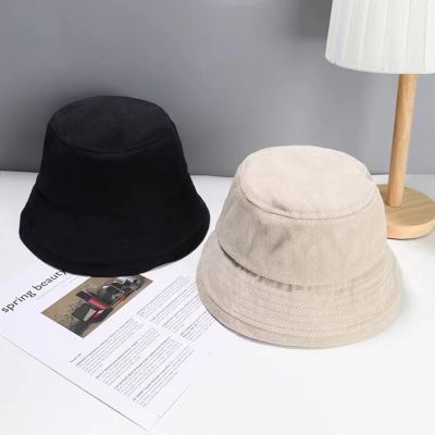 SL145แฟชั่นปานามาหมวกสำหรับผู้หญิงฤดูร้อนผ้าฝ้ายถังหมวกสตรีบ๊อบหมวกหมวกเบสบอลหาดซันตกปลาหมวก