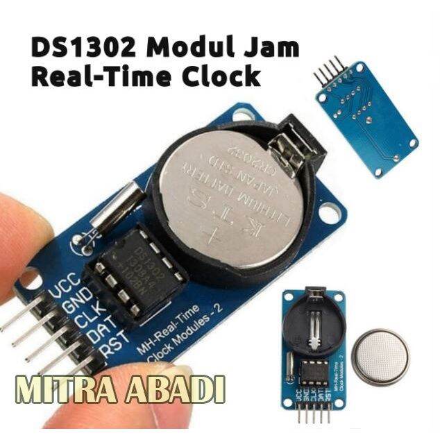 Modul Jam REAL-TIME Clock DS1302 Arduino UNO | Lazada Indonesia