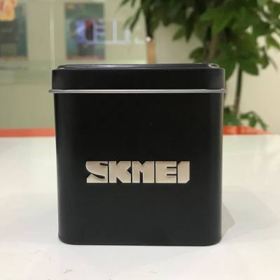 พร้อมส่ง Skmei Box Original กล่องนาฬิกา Watch Box กล่องเหล็ก พร้อมหมอนนวางนาฬิกา ดีไซน์สวย แข็งแรง คงทน