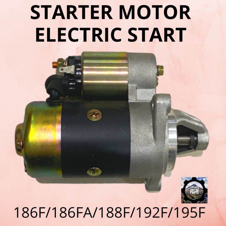 Starter Motor for Highspeed Electric Start Single Piston Aircooled