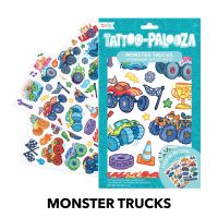 Tattoo สำหรับหนูๆ สุดเฟี้ยวว มี tattoo มากกว่า 50 ชิ้น!!! :ลาย Monster Trucks