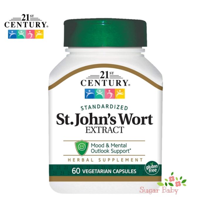 21st-century-st-johns-wort-extract-60-vegetarian-capsules-สมุนไพรเซนต์จอห์นเวิร์ต-60-เวจจี้แคปซูล