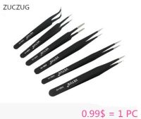 Zuczug Vetus-10ใน1112131415แหนบป้องกันไฟฟ้าสถิตขั้นสูงเหล็กสเตลเลสตีลความแม่นยำแหนบแหนบมืออิเล็กทรอนิกส์