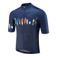 Morvelo เสื้อเสื้อเจอร์ซีย์นักปั่น Maillot Ciclismo สำหรับชุดปั่นจักรยานแขนสั้นสำหรับผู้ชายแห้งเร็ว MTB สำหรับฤดูร้อน2023