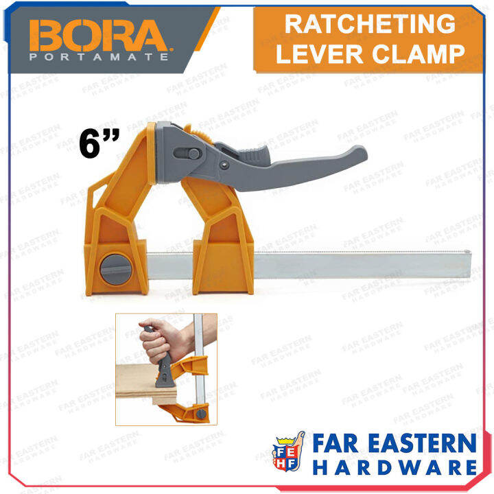 BORA Ratcheting Lever Clamp 6" 571006 Lazada PH