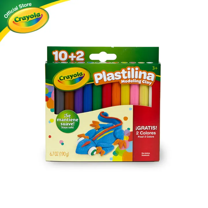 Crayola Plastilina Clay 12 Colors | Lazada PH