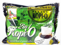 kopi 2in1 Black Coffee plus Low Sugar กาแฟดำ ปีนัง โกปี้-โอ (โอเลี้ยงเข้มข้น) สูตรน้ำตาลน้อย ขนาดบรรจุ 1ห่อ (28g x 28Sachets)