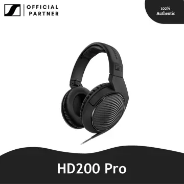 Sennheiser hd 200 discount pro studio headphones black