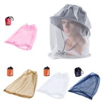 [hot]Mosquito Head Net Face Head Protective Mesh Cover Fine Mesh Insect Netting, Head Net Hat Anti-Mosquitos Fishing Mesh Cap