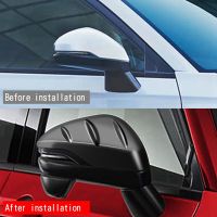 Gloss Black Car Rear Mirror Covers Door Side Mirror Cover Trim Cap Trim for Honda HRV HR-V Vezel 2021 2022