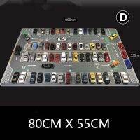 80CM 1:64 Scale Model Car Scene Mat Large Parking Lot Mat for Diecast Vehicle Scene Display Toy Mouse Pad Scene Show Toy Die-Cast Vehicles