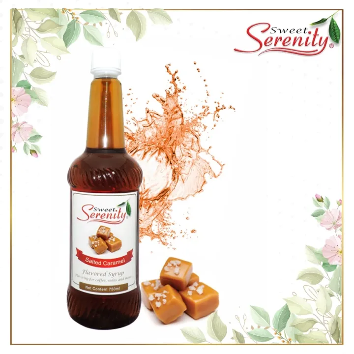 Salted Caramel Flavored Syrup 750 ml Good food and drink Lazada PH