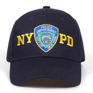 NYPD Baseball Hat New York Police Department Khaki & Navy One Size